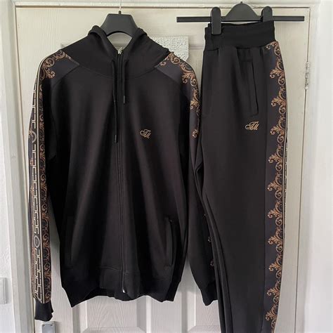 versace black and gold jumpsuit men|Versace designer jumpsuit.